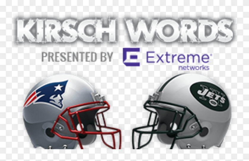 320 Kirsch Words Helmets Articles Jets - Giants Stadium Clipart #4542469