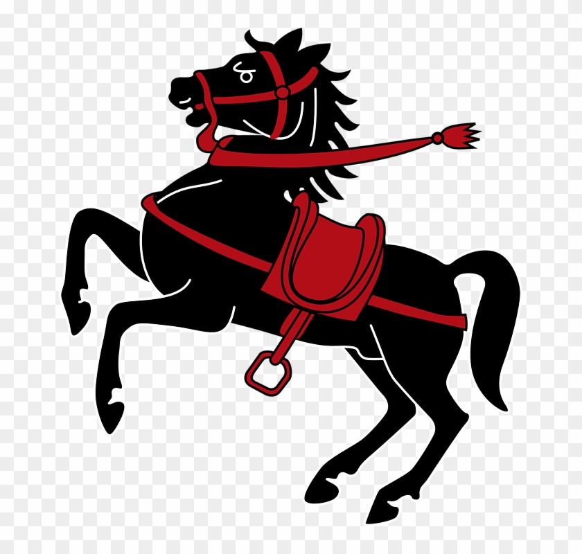 Brown Horse Png Clipart - Medieval Horse Clipart Transparent Png #4542643