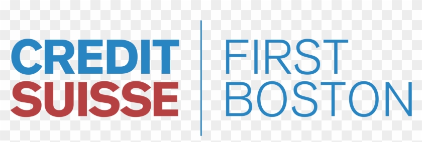 Credit Suisse First Boston Logo Png Transparent - Credit Suisse First Boston Logo Clipart