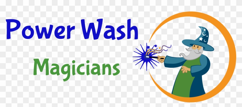Power Wash Magicians Are Your Locally Owned And Operated - Graphic Design Clipart #4542897