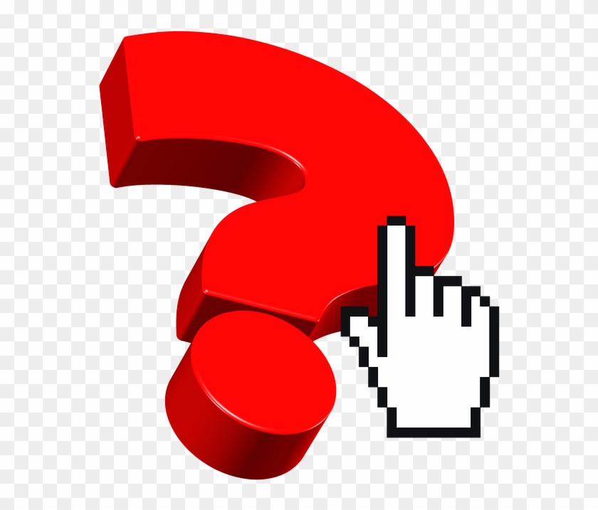 Cursor Click Question Mark Note Request Matter - Signos De Interrogacion Con Movimiento Clipart #4543165