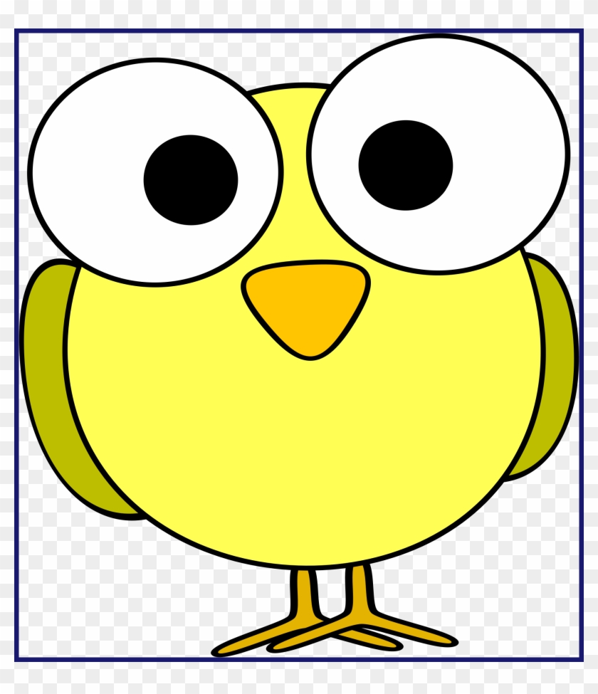 12 Ideas Of Baby Bird Cartoon - Bird Face Clip Art - Png Download #4543203