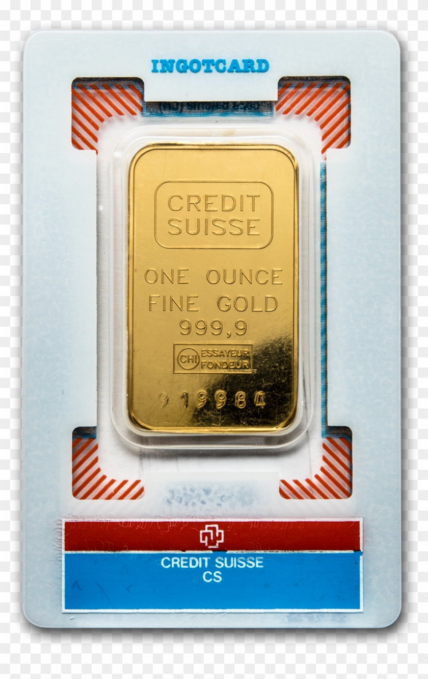 1 Oz Gold Bar - Gadget Clipart #4543408