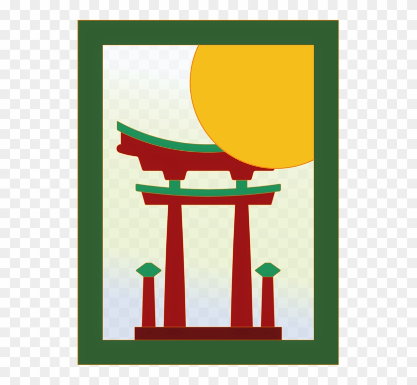 Torii Gate Vector Clipart