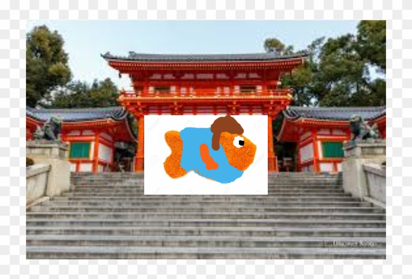 Is This What This Place Is About - Yasaka Shrine Clipart #4544225