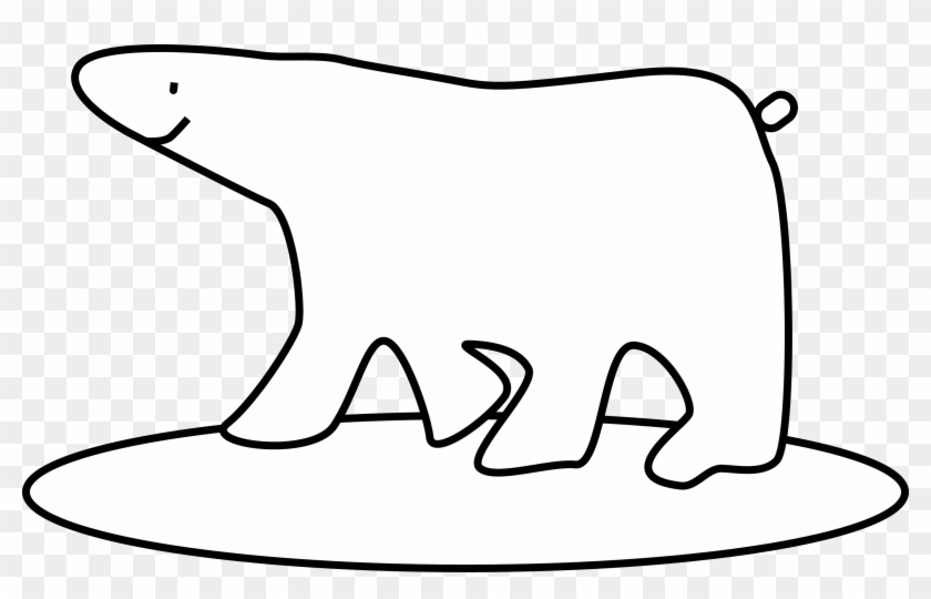 Ice Clipart Polar Bear - Png Download