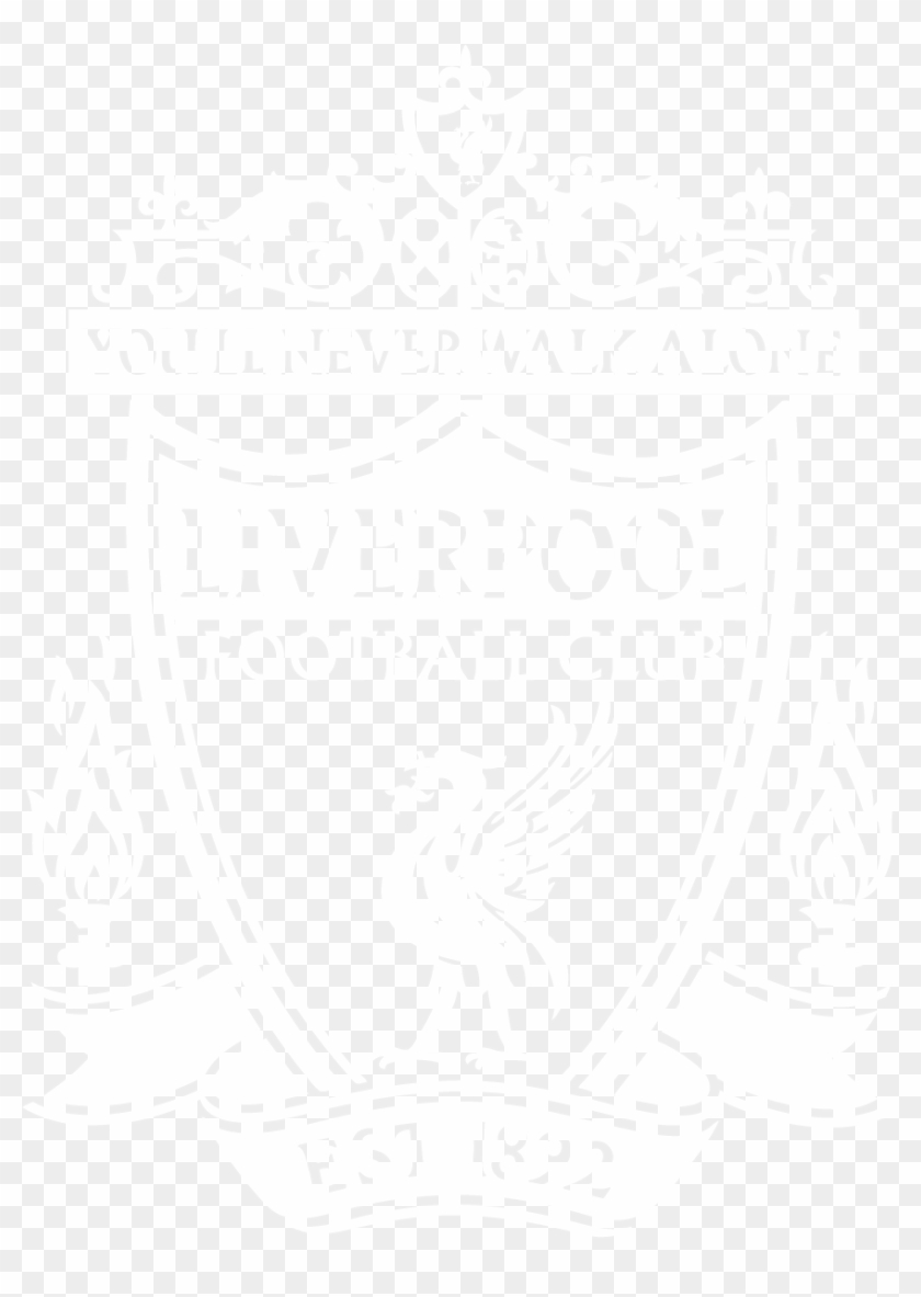 Liverpool Fc - Liverpool Fc Logo Black Clipart #4544642
