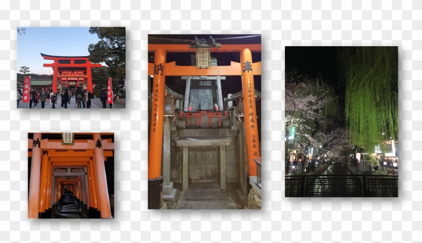 Post Check In Visited Fushimi Inari Shrine, Famous - Shinto Shrine Clipart #4544741