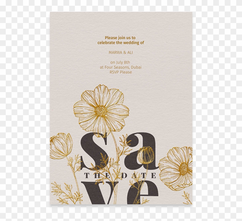 Save Date Mob - Paper Clipart #4544782