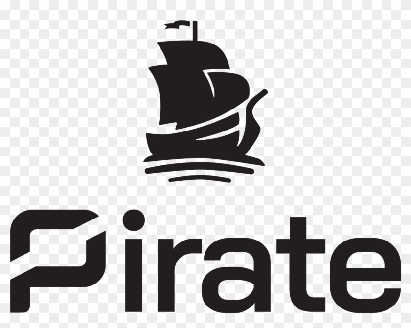 Pirate Logo Stacked Clipart #4544818