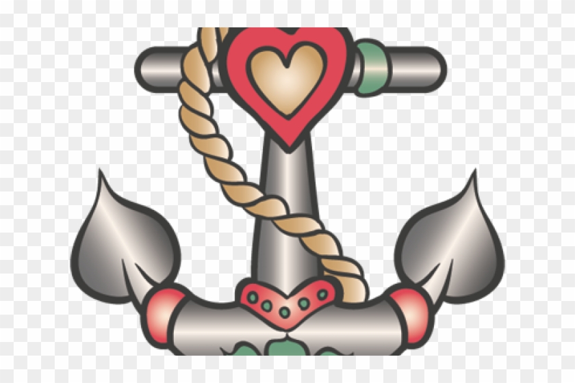 Anchor Old School Clipart