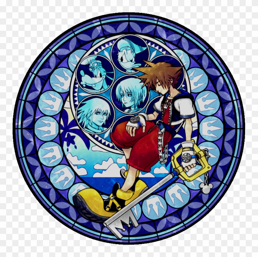 *warning* Mass Effect 3 Spoilers Inside - Kingdom Hearts Stained Glass Sora Clipart #4545887