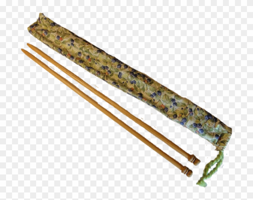 Oak Knitting Needles Ball Size 15 - Weapon Clipart