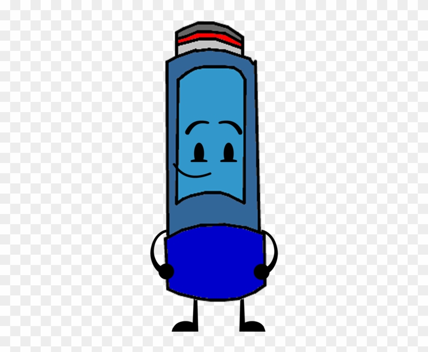 Asthma Inhaler New Front - Asthma Inhaler Bfdi Clipart #4546193