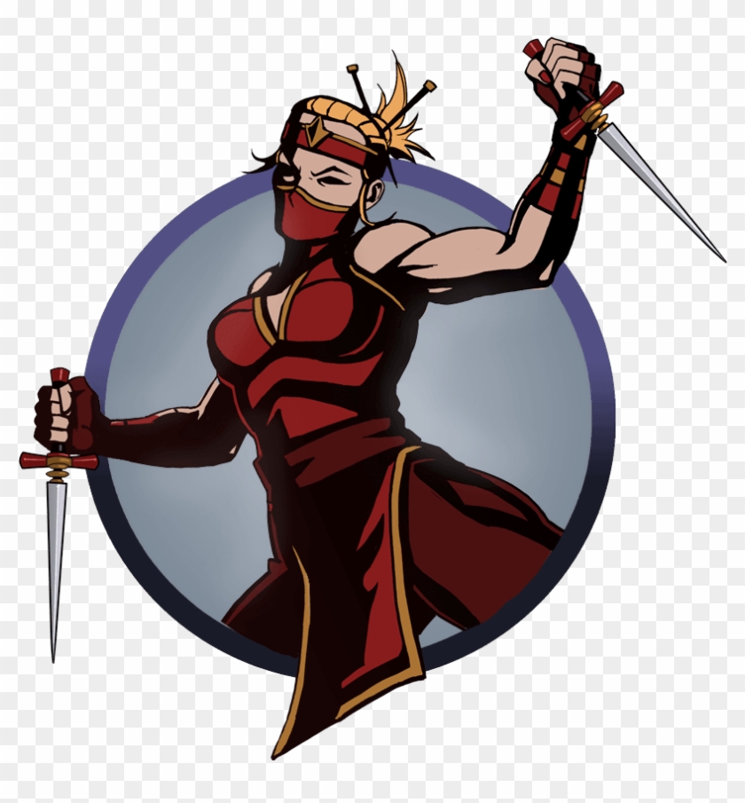 Ninja Girl Stilettos - Portable Network Graphics Clipart