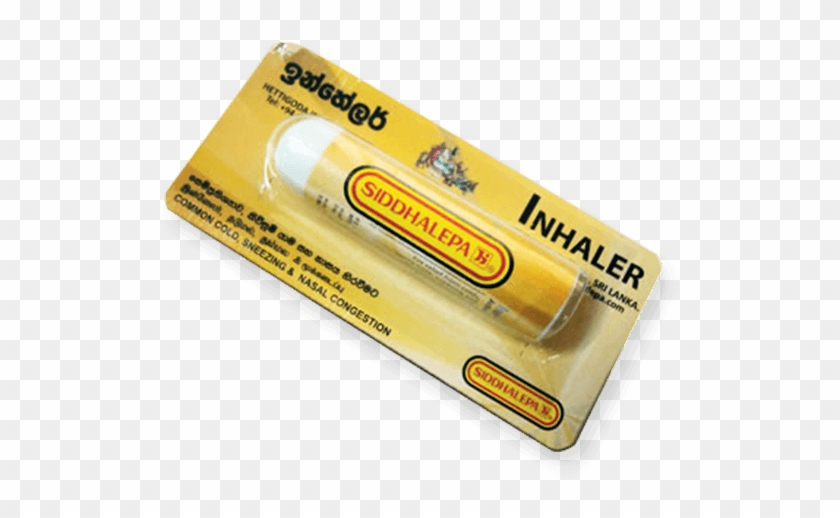 Siddhalepa Inhaler - Siddhalepa Products In Sri Lanka Clipart #4546658