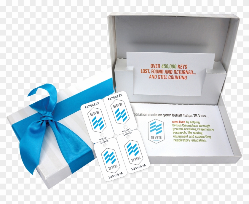 Gifting Tb Vets Key Tags - Box Clipart