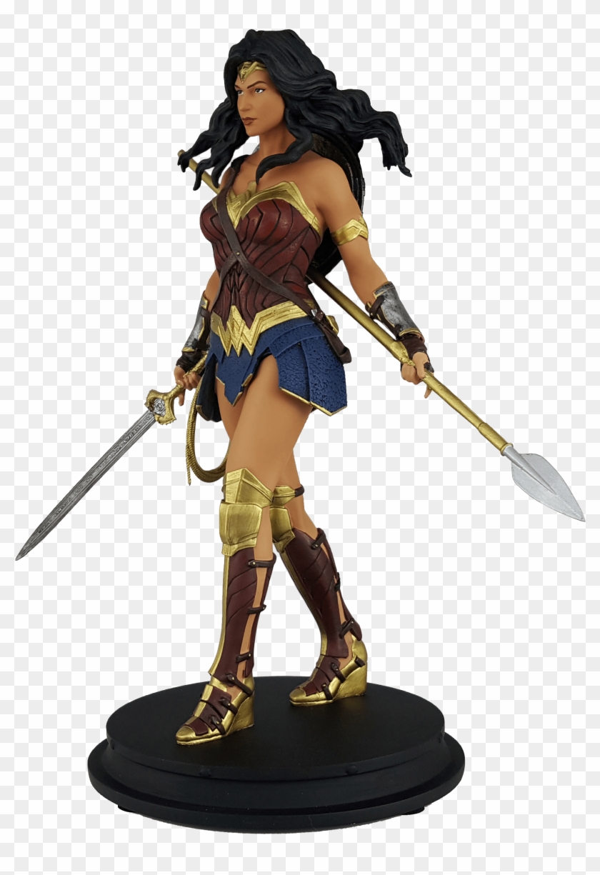 Wonder Woman Movie Statue, Based Off The Film's Scans - Action Figure Clipart