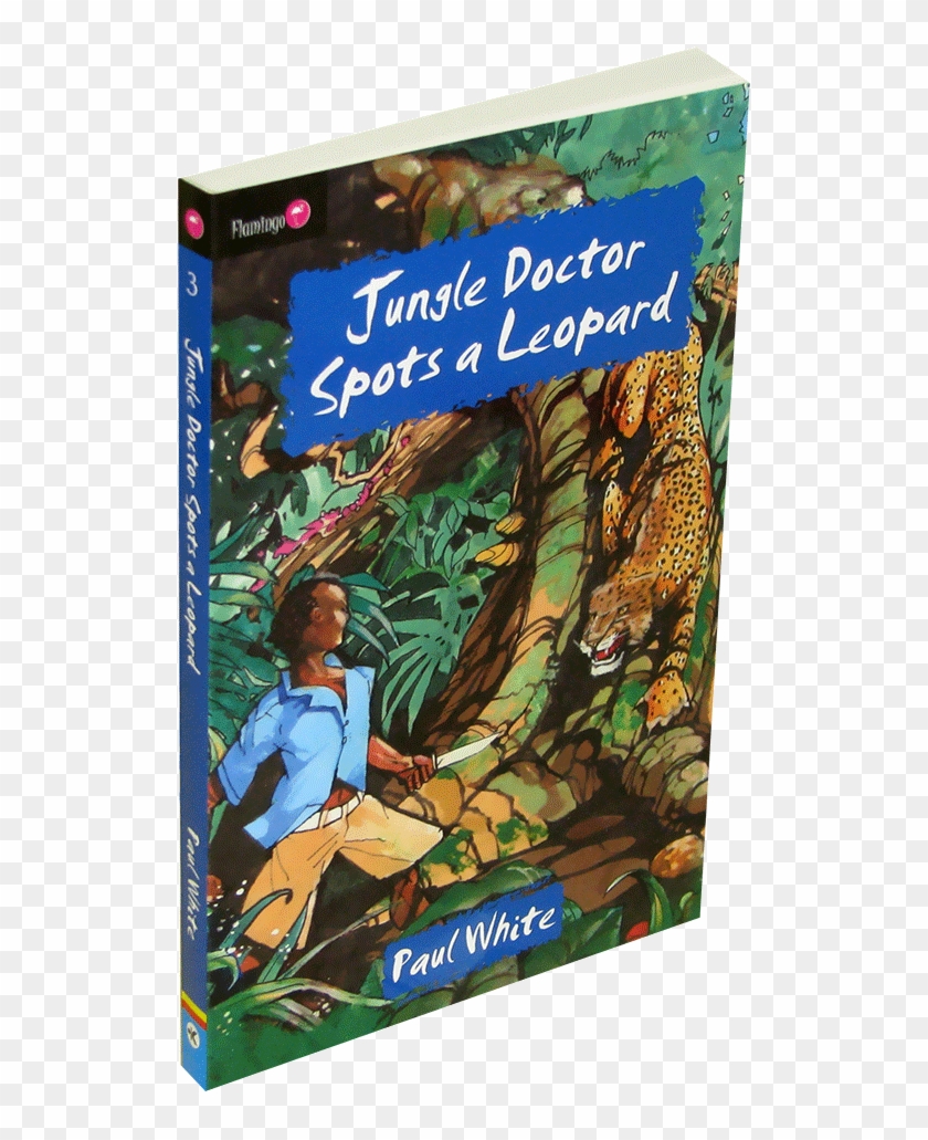 Jungle Doctor Spots A Leopard - Poster Clipart #4547294