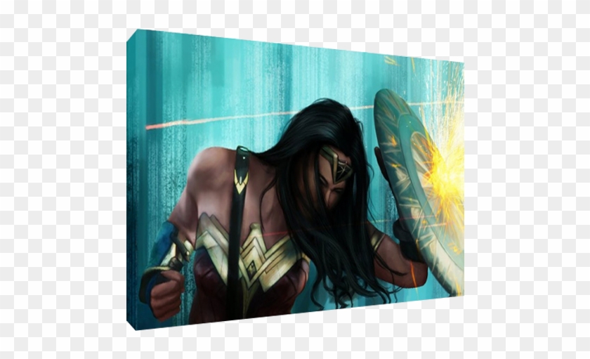 Canvas Stretched And Gallery Wrapped Over - Cg Artwork Clipart