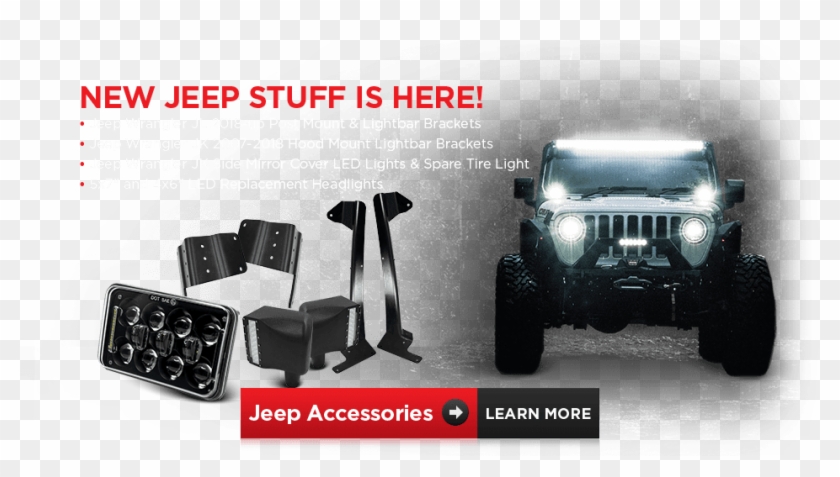 Heise Jeep Wrangler Lightbar Brackets - Jeep Wrangler Clipart