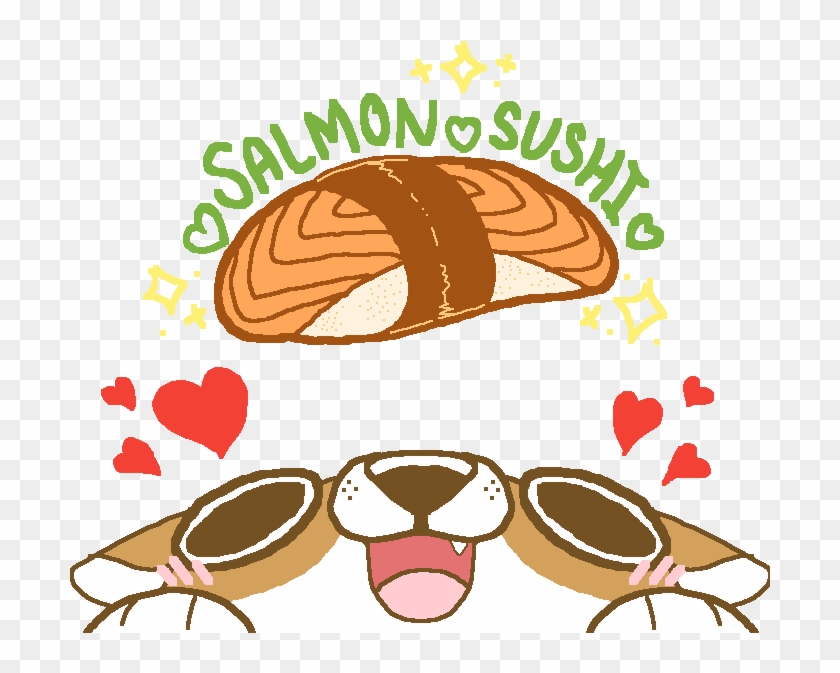 Salmon Sushi Clipart #4547942