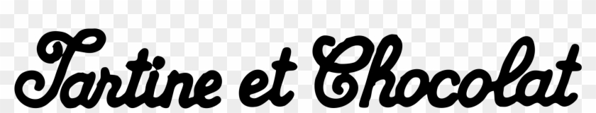 Tartine Et Chocolat Logo Black And White - Tartine Et Chocolat Clipart #4547962