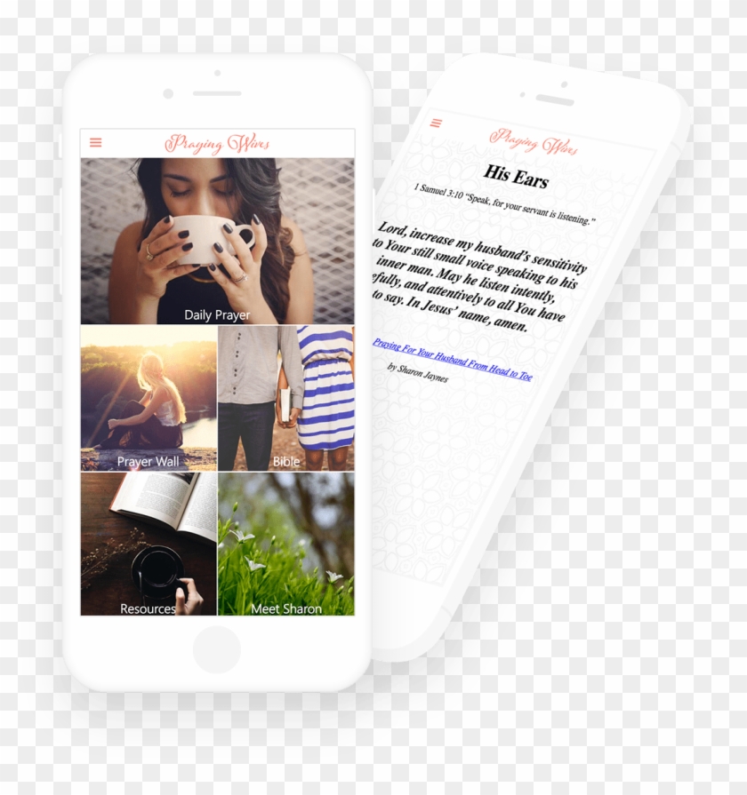 Praying Wives - Iphone Clipart