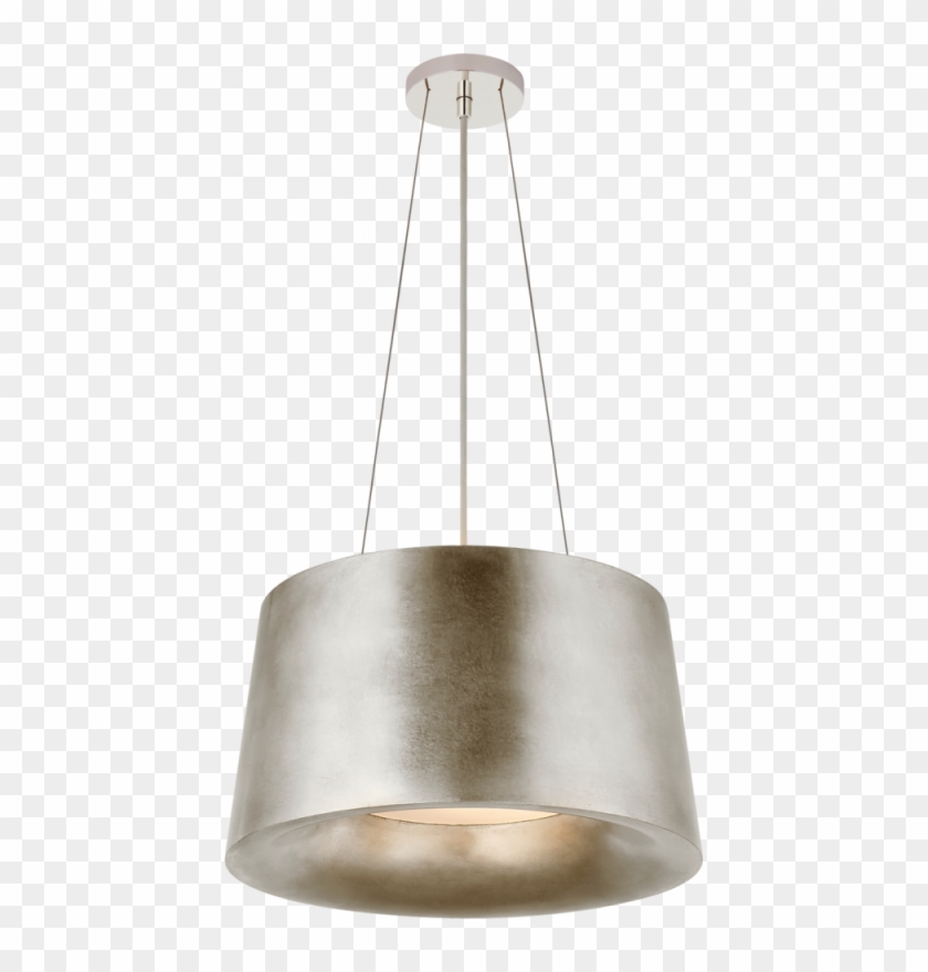 Halo Small Hanging Shade In Burnished Silver Lea - Chandelier Clipart #4548223