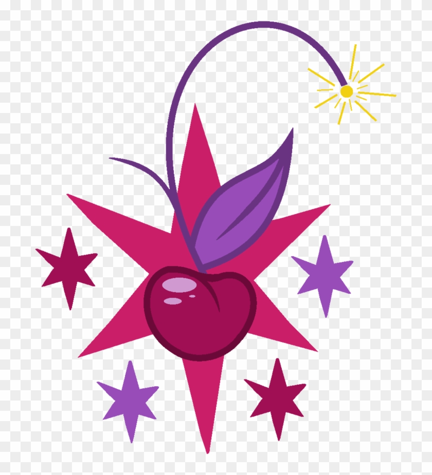 Vector Black And White Library Mlp Next Gen Spicy Cherry - Mlp Cutie Marks Cherry Clipart