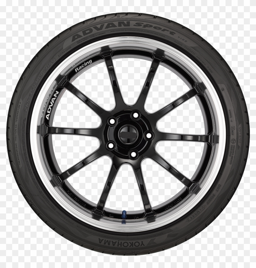 Advan Sport V105 Tire - Car Wheel Png Clipart