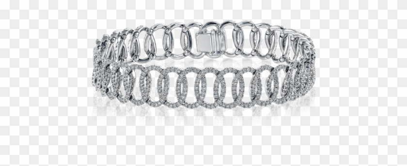 This Stylized Bangle Bracelet Sparkles With - Bracelet Clipart #4548736