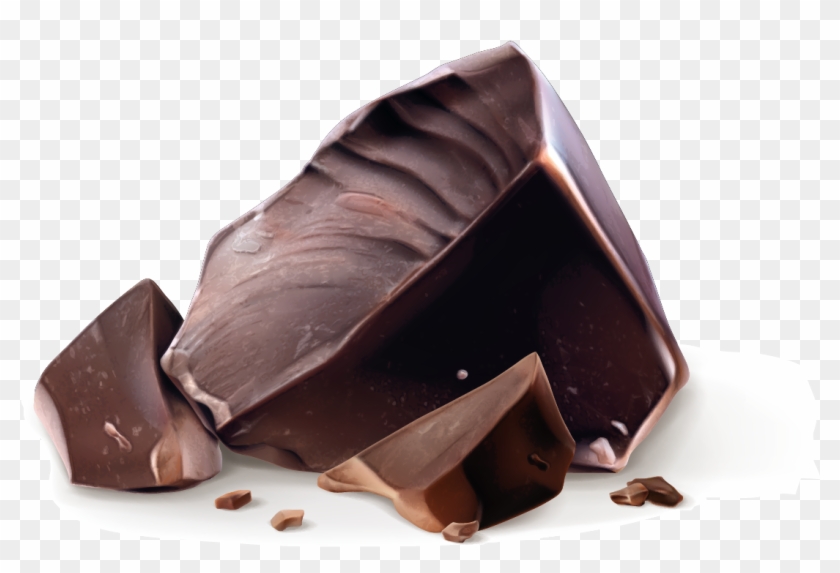 Le Chocolat, Pour Le Cholestérol Et Les Performances - Chocolate Bits Illustration Clipart
