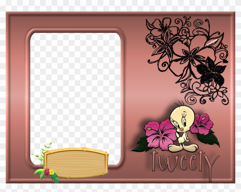 Frames Tropical Tweety Photo - Illustration Clipart #4549191