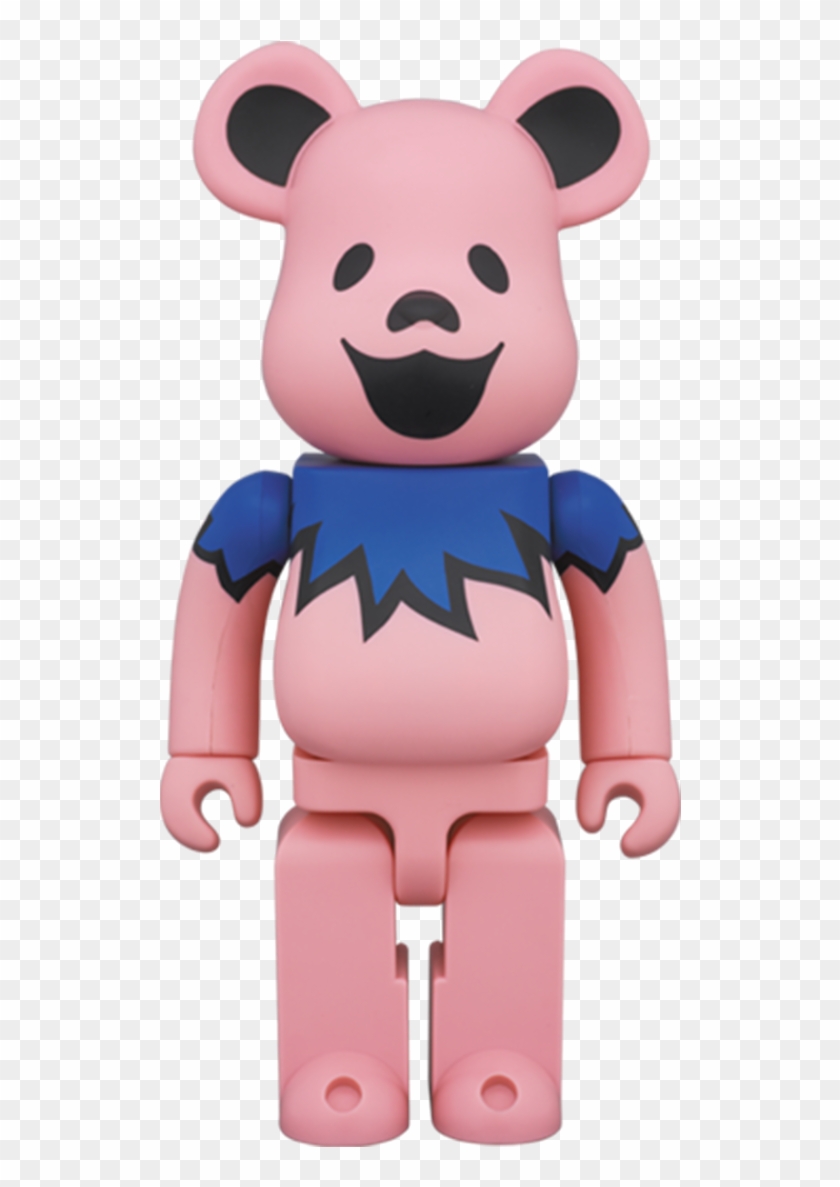 Grateful Dead Dancing Bear Png - Bearbrick 베어브릭 400