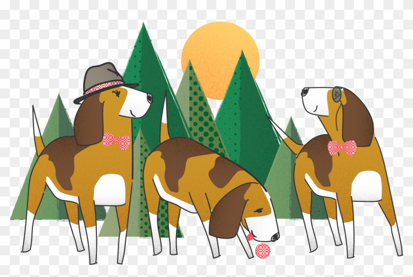 Beagle - Illustration Clipart