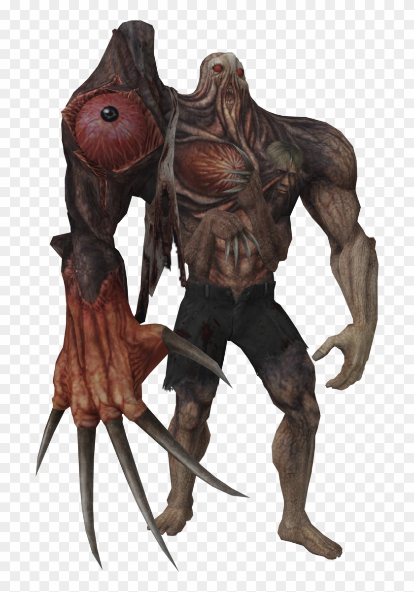 Birkin Attacks Mr - Resident Evil William Birkin Form 2 Clipart #4549873