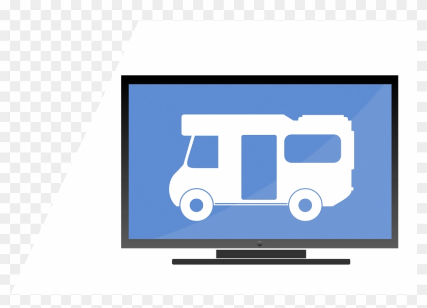 How To Watch Tv While Camping Using Wireless Hdmi - Television Set Clipart #4549876