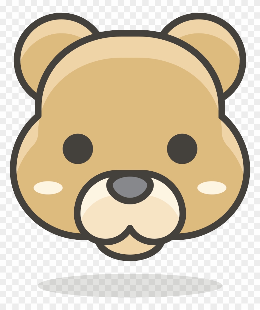 Bear Face Png Transparent Background - Drawing Clipart #4549979
