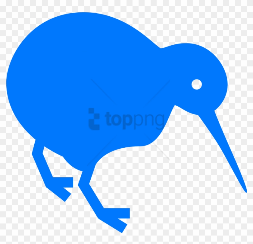 Free Png Kiwi Bird Kiwi Icon Png Image With Transparent - Kiwi Bird Black And White Clipart #4550131