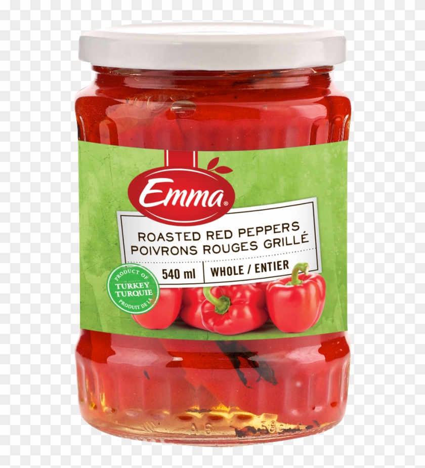Emma Roasted Red Peppers - Plum Tomato Clipart #4550253