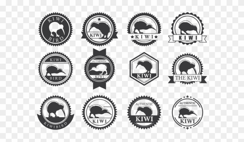 Kiwi Bird - Kiwi Bird Logo Clipart #4550320