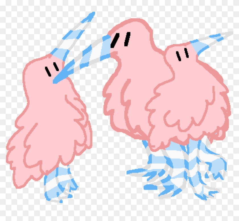 Cotton-candy Kiwi Birds - Turkey Clipart