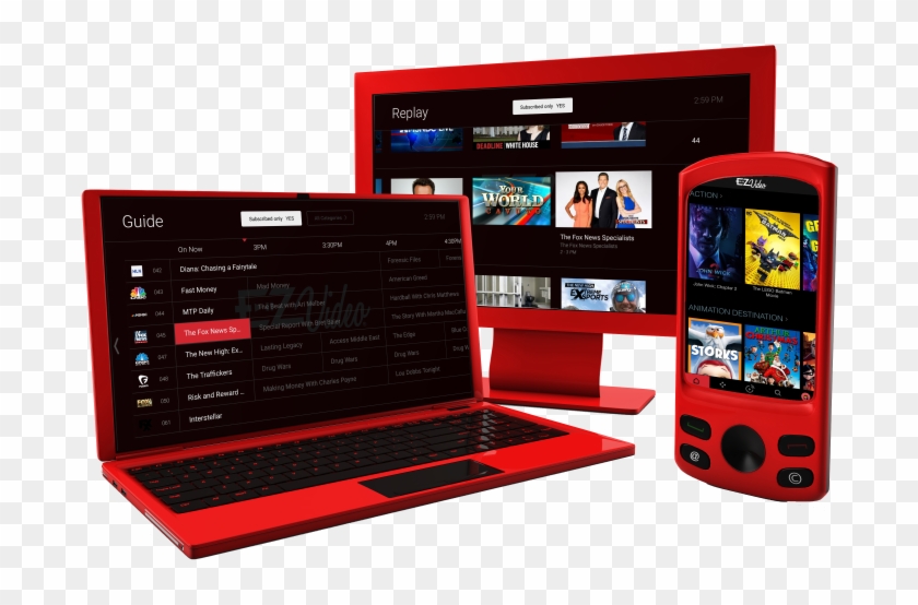 Watch Tv On Nearly Any Device At Home Or Away - Electronics Clipart