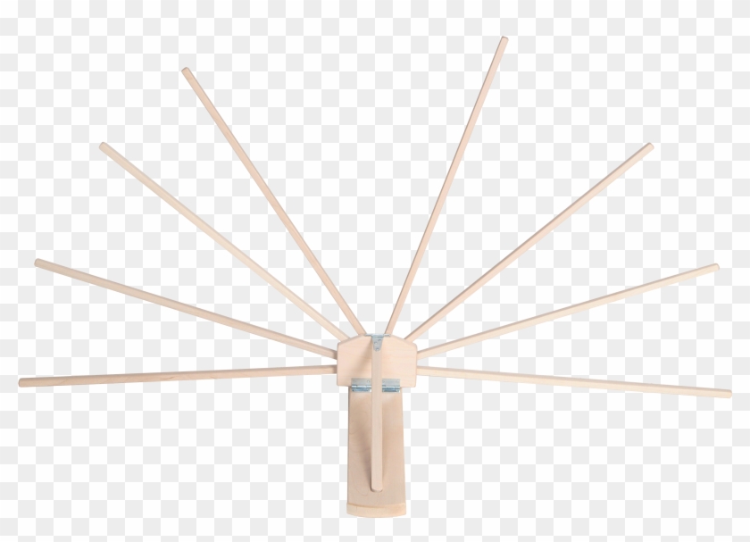 Wall Mounted Clothes Drying Rack - Windmill Clipart #4551287