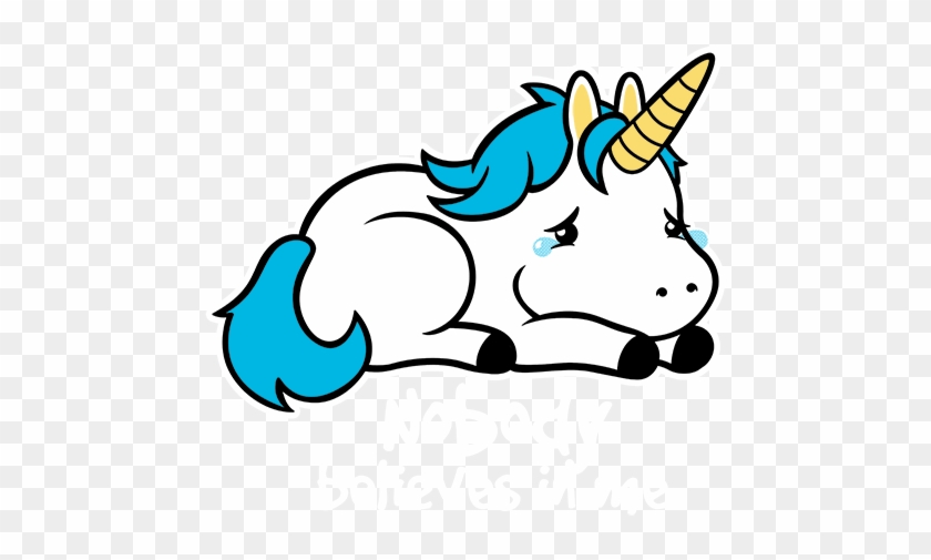 Sad Unicorn Clipart #4552108