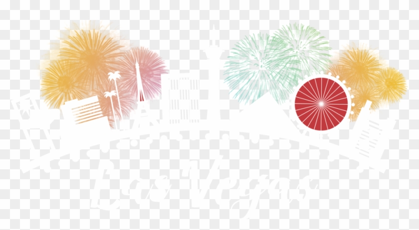 Las Vegas - Fireworks Clipart #4552185