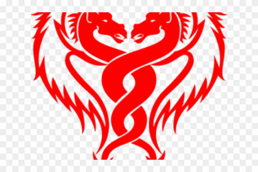 Symbol Clipart Dragon - Dragon Vector Png Transparent Png #4552312