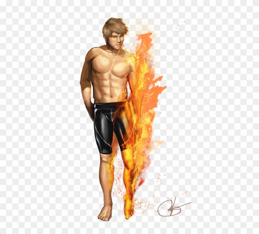 Art , Png Download - Human Torch Clipart