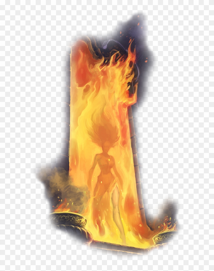 Portal Trim - Flame Clipart #4553054